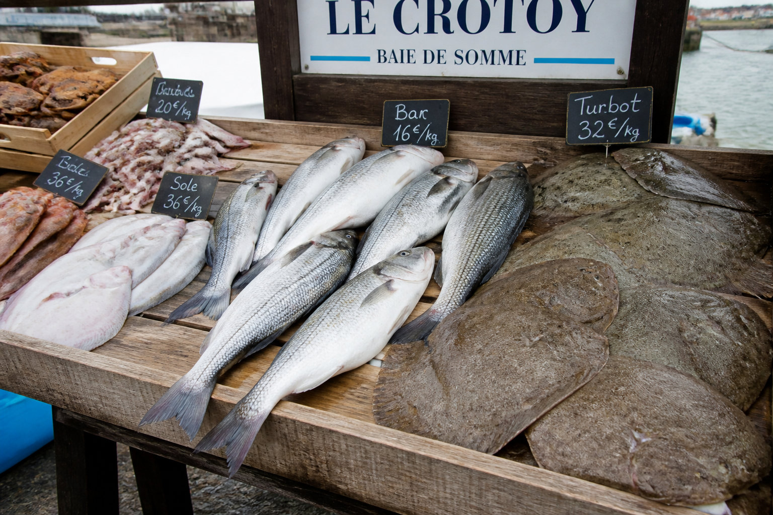 Le port de pêche et son estacade panoramique