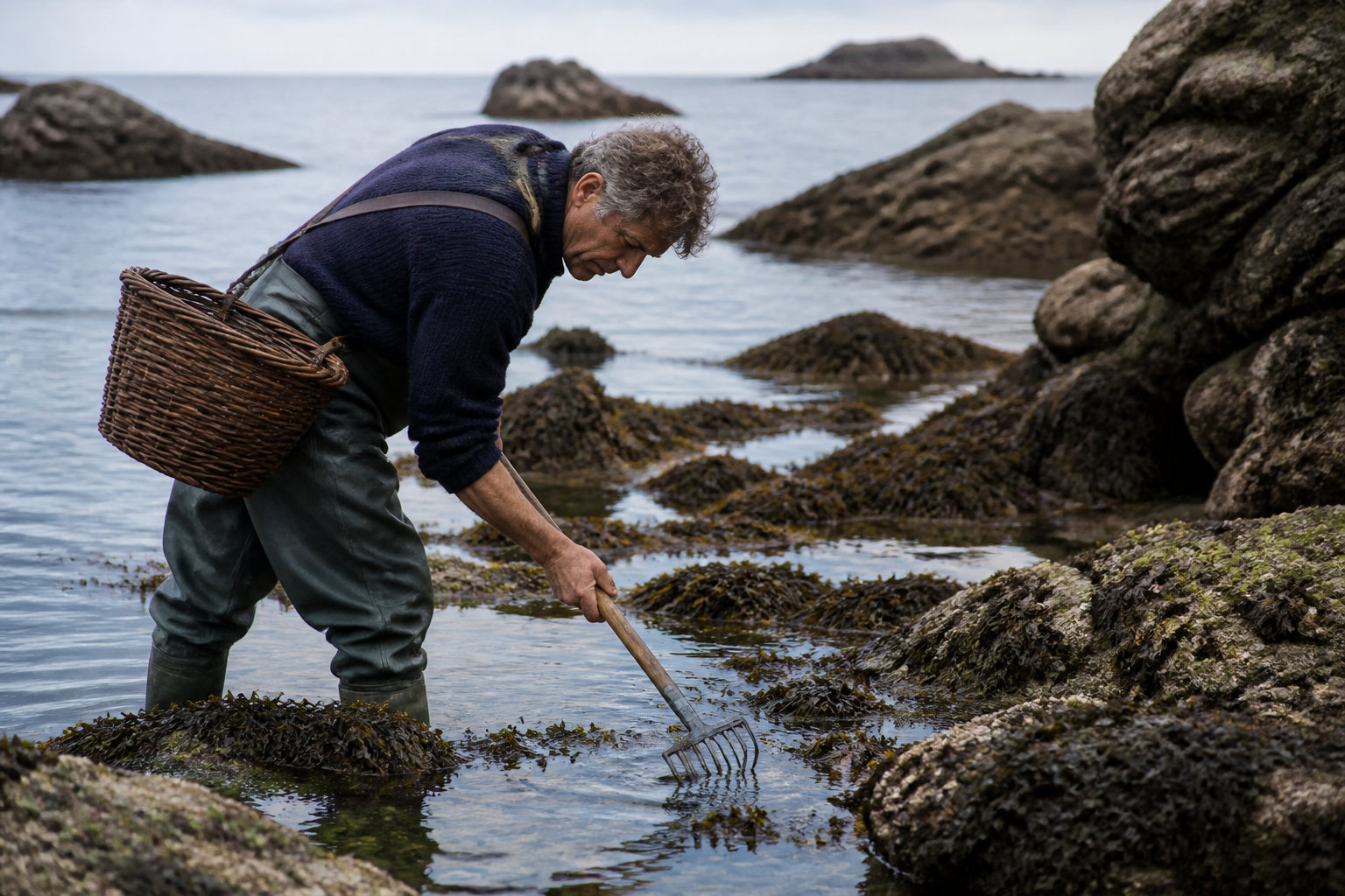 Pratiques de la pêche à pied et sécurité sur l'estran