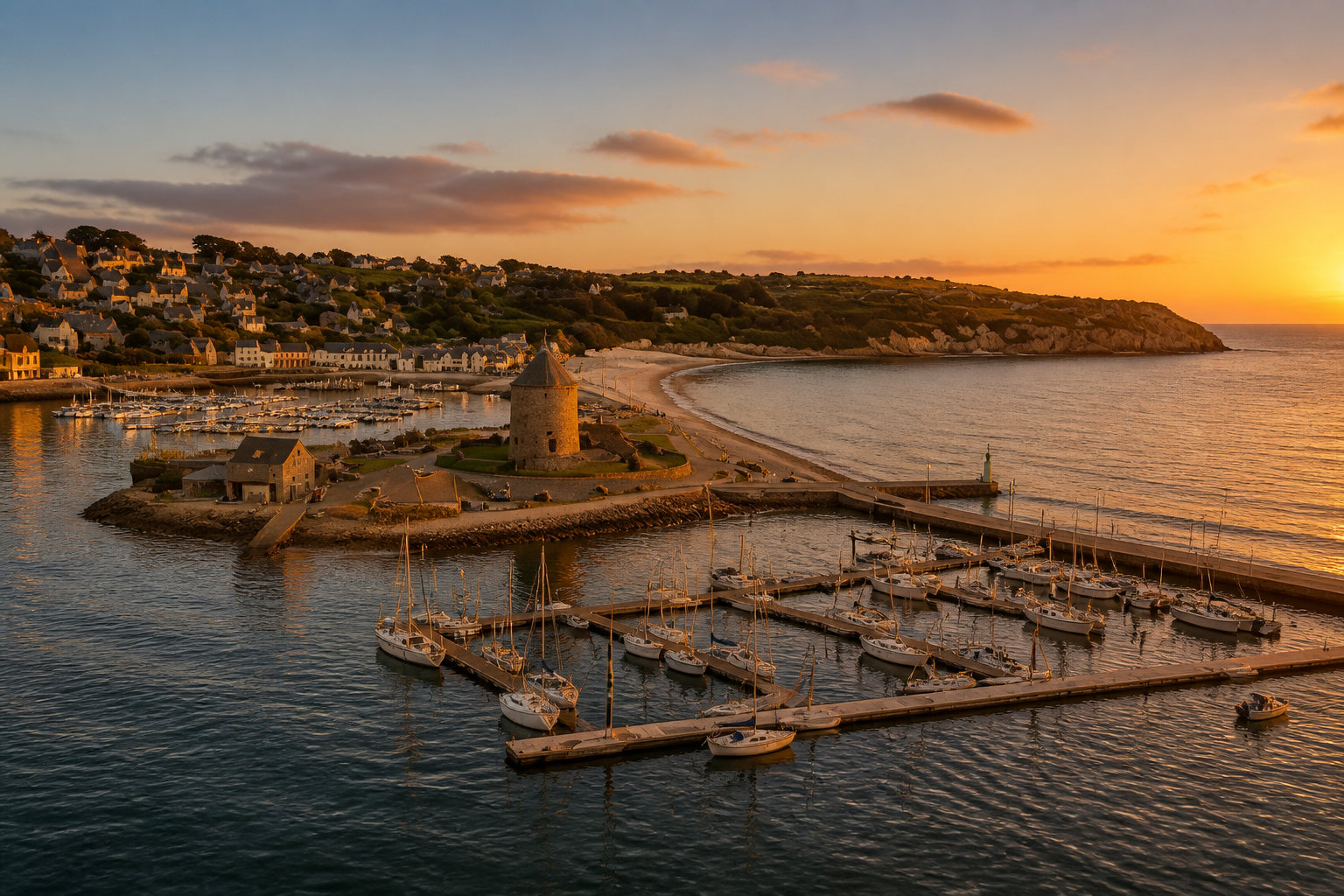 Comparaison des conditions entre Morgat et Camaret-sur-Mer