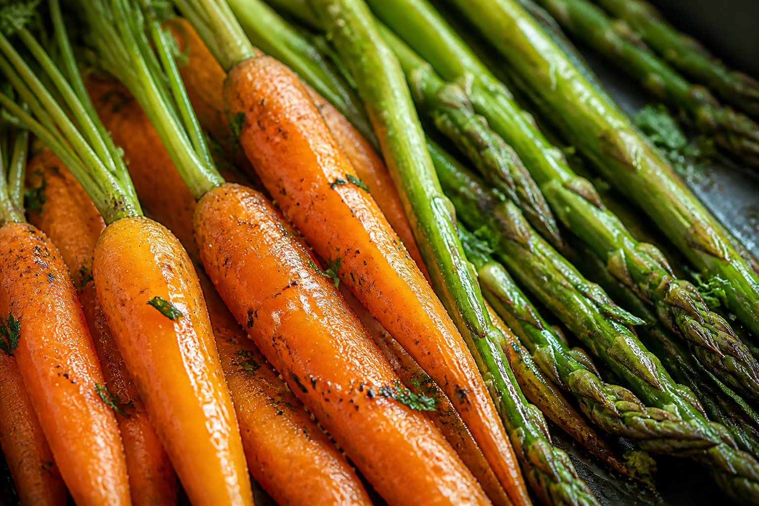 Sélection de légumes et accords fruités pour le canard
