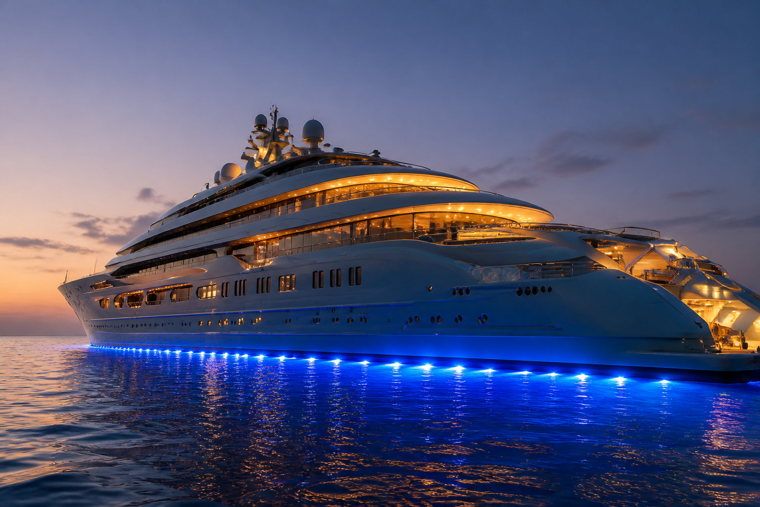 Le Dilbar et sa piscine intérieure monumentale