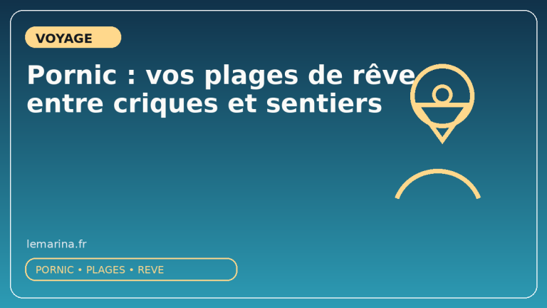 Pornic : vos plages de rêve entre criques et sentiers