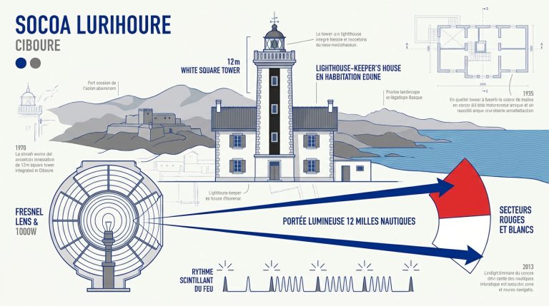 Phare de Socoa : les secrets de cette sentinelle de Ciboure