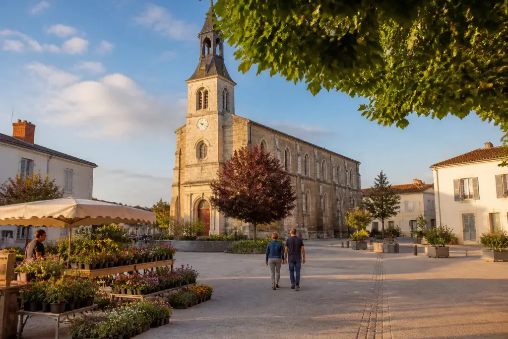 Place daizenay vendee france