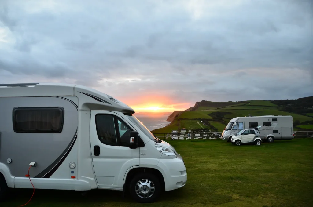 Swift Bolero on Dorset coast