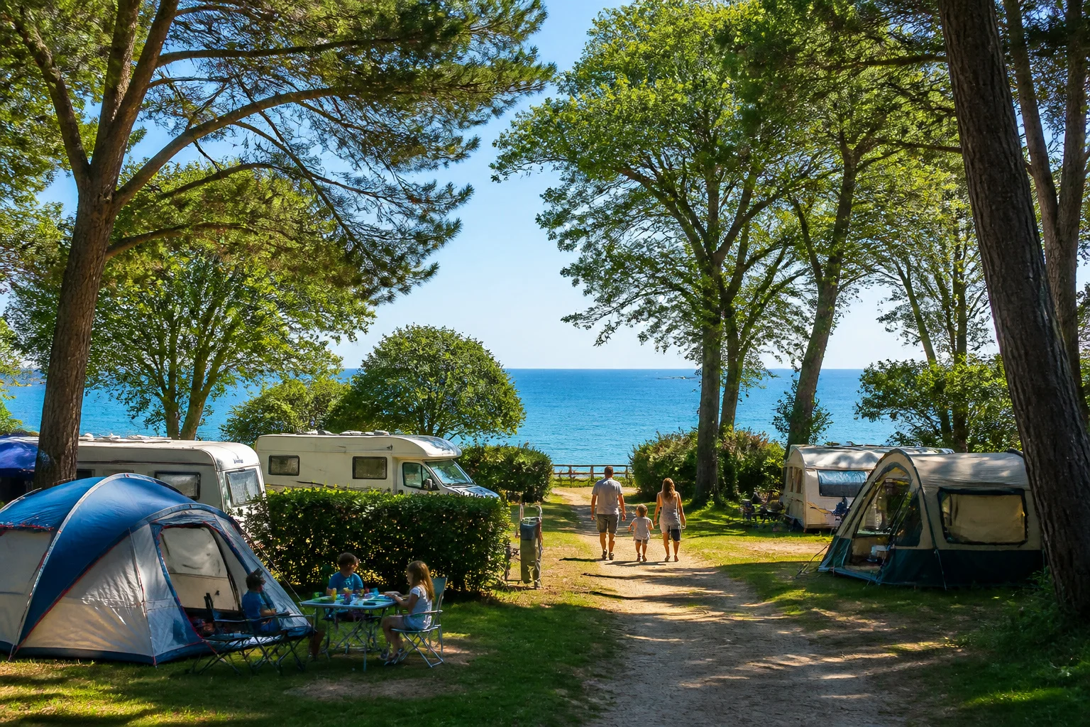 Camping pierre longue le croisic