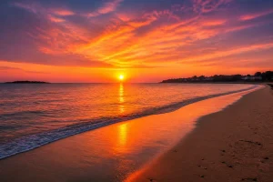 Coucher du soleil à Noirmoutier ce 10 juillet : heure ?
