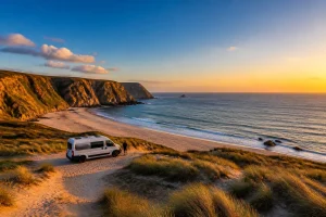 La côte ouest française : falaises, dunes et océan