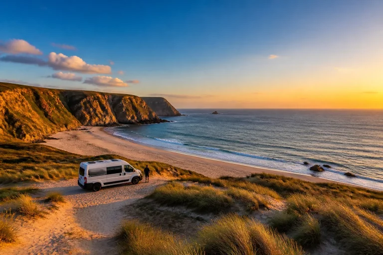 La côte ouest française : falaises, dunes et océan