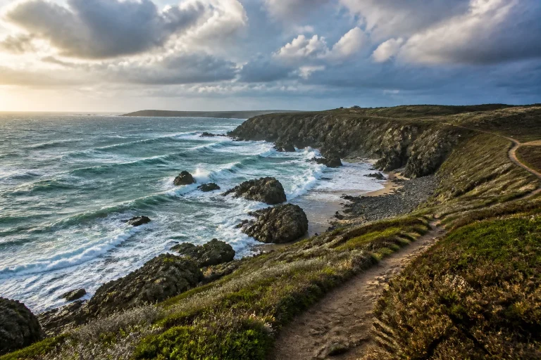 La plage de Pen Hat : nature sauvage et vigilance requise
