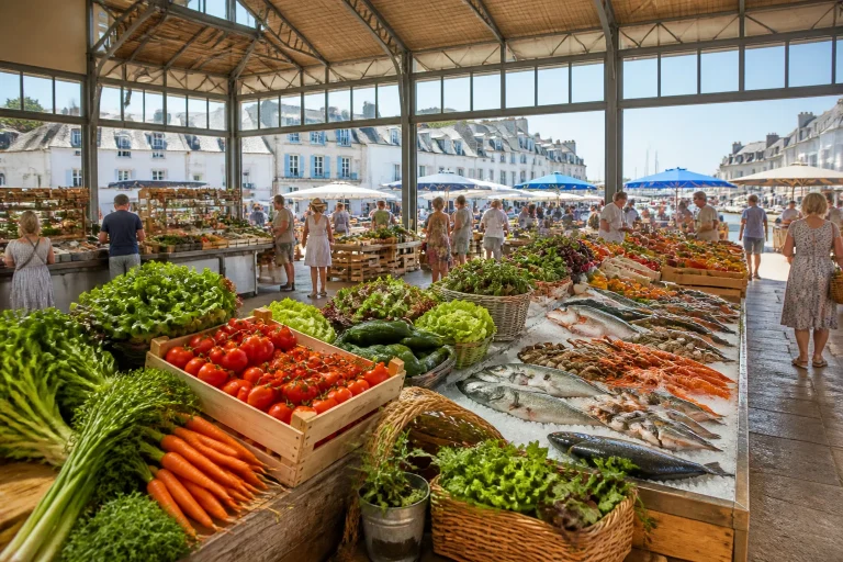 Les marchés du Croisic : jours, lieux et produits