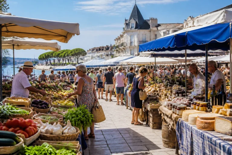 Marché de Royan : rythmes, trésors et saveurs locales