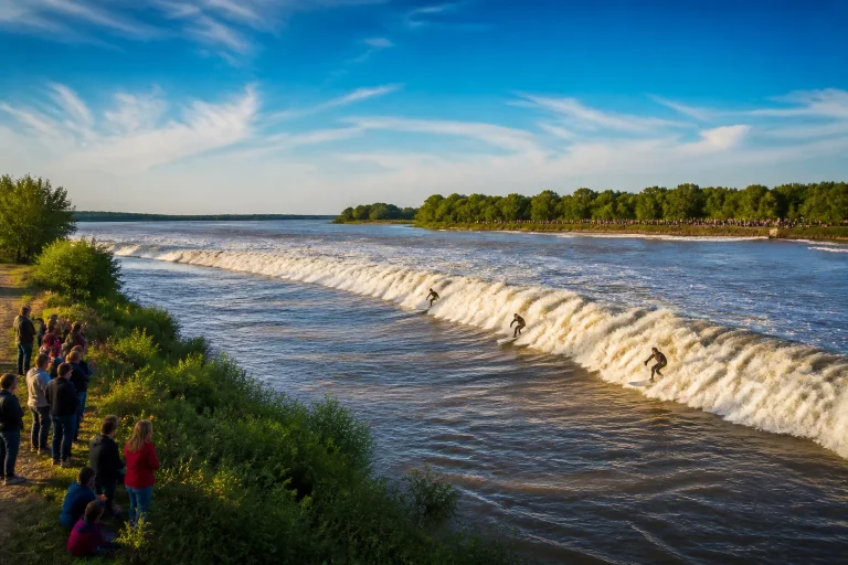 Quand voir le mascaret en Gironde : la saison idéale