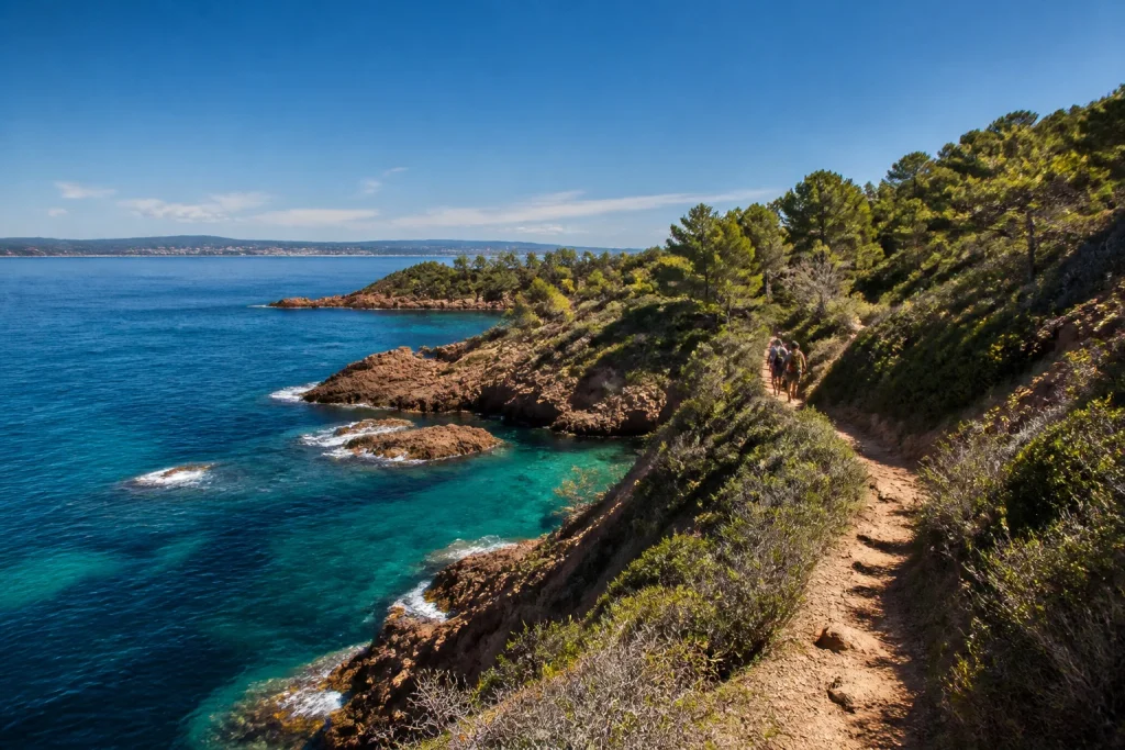 Sentier des douaniers saint aygulf