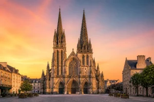 Cathédrale de Quimper : art gothique et légendes