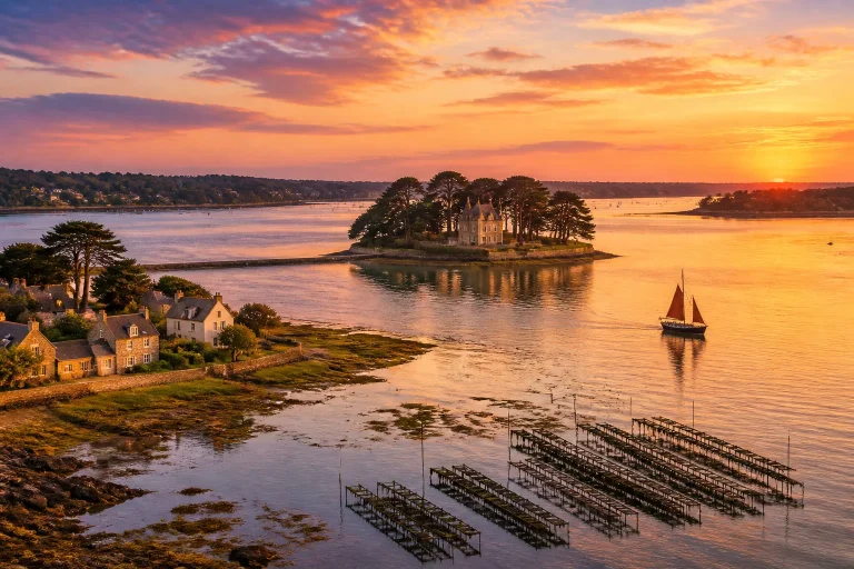 Larmor-Baden : patrimoine et nature en Bretagne