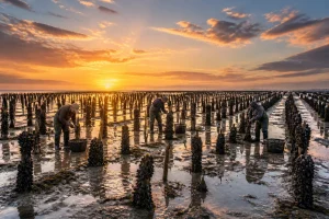 Le boucholeur : artisan des moules de Charente-Maritime
