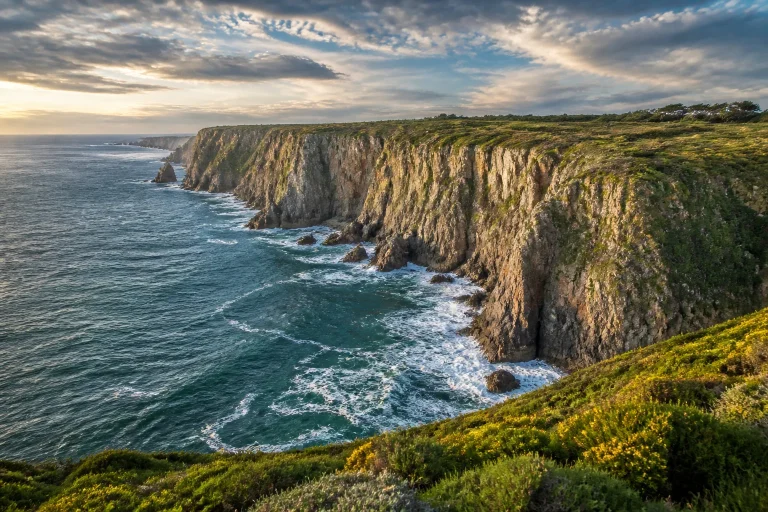 Les falaises bretonnes : beauté sauvage et sommets escarpés