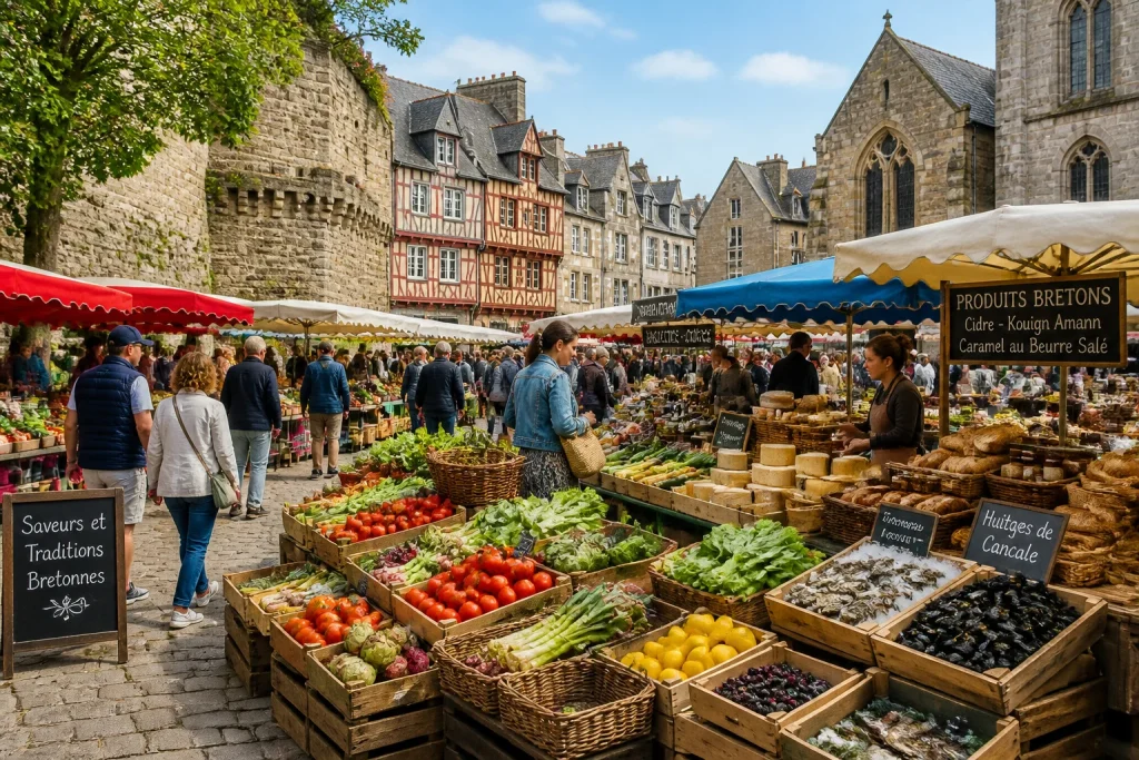 Marche de vannes saveurs et traditions bretonnes