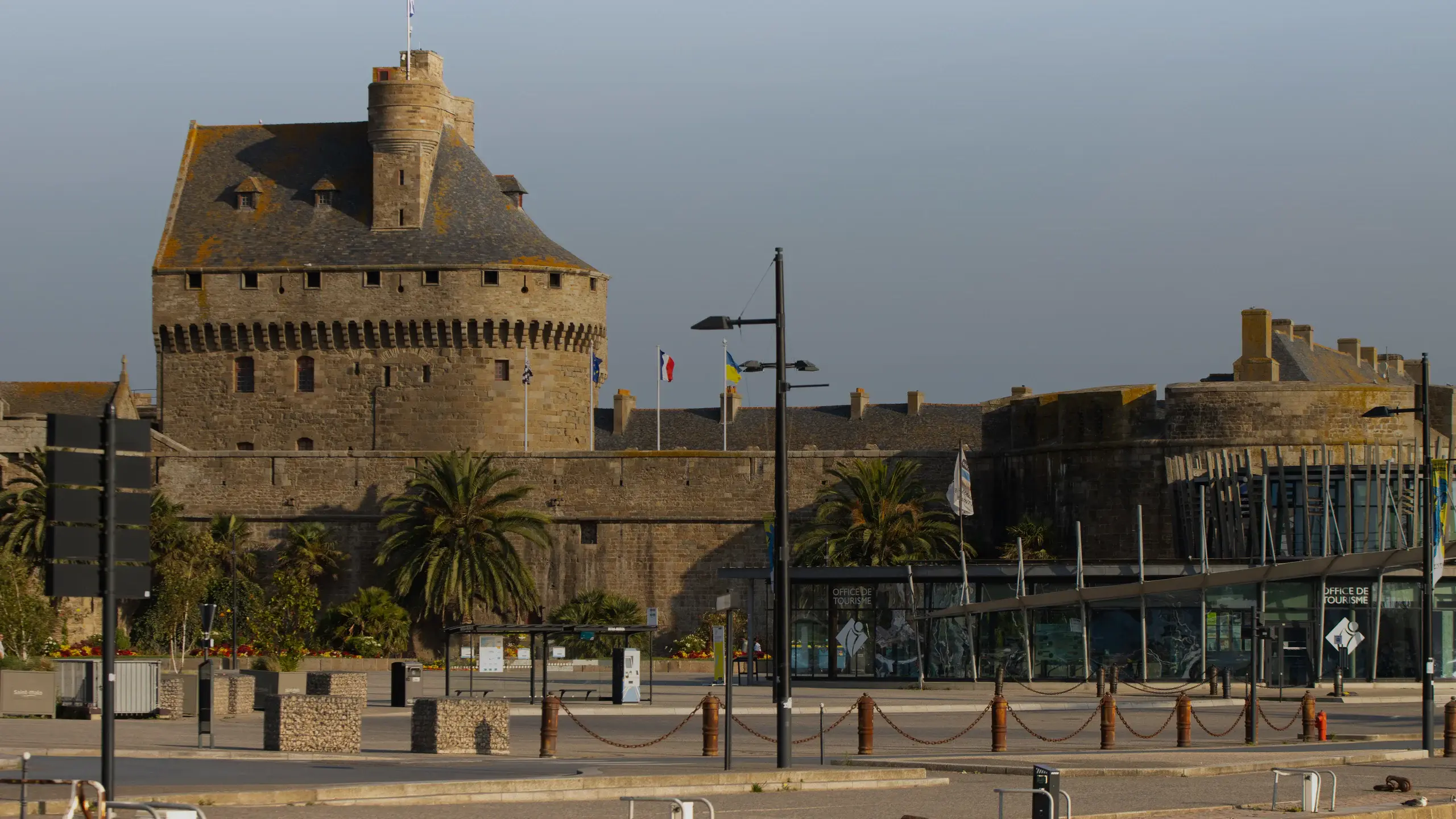 Le château et les remparts de Saint-Malo
